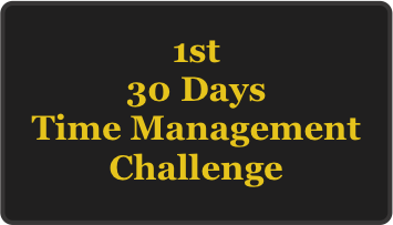 1st 30days challenge Conquer your Hours